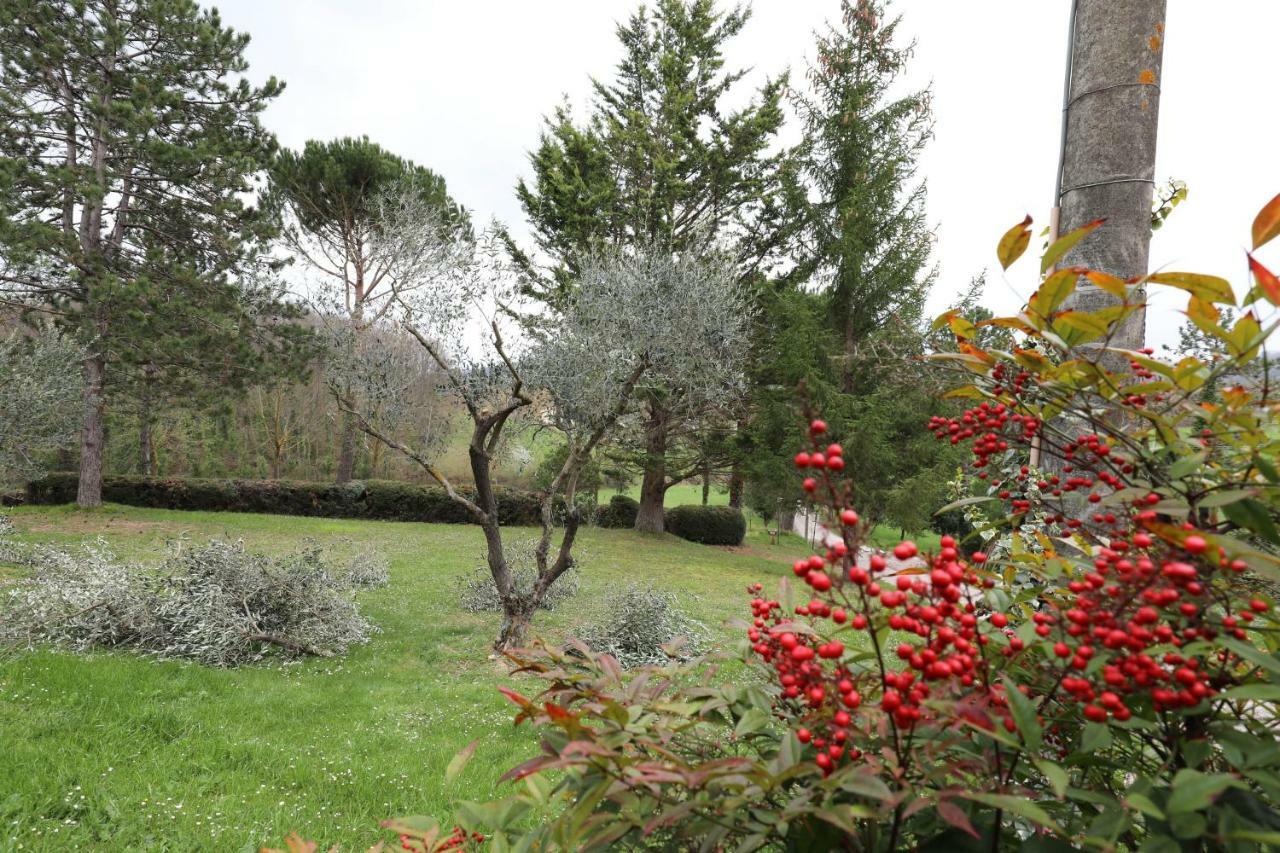 Agriturismo Villa Mozart Nel Verde Γκούμπιο Εξωτερικό φωτογραφία